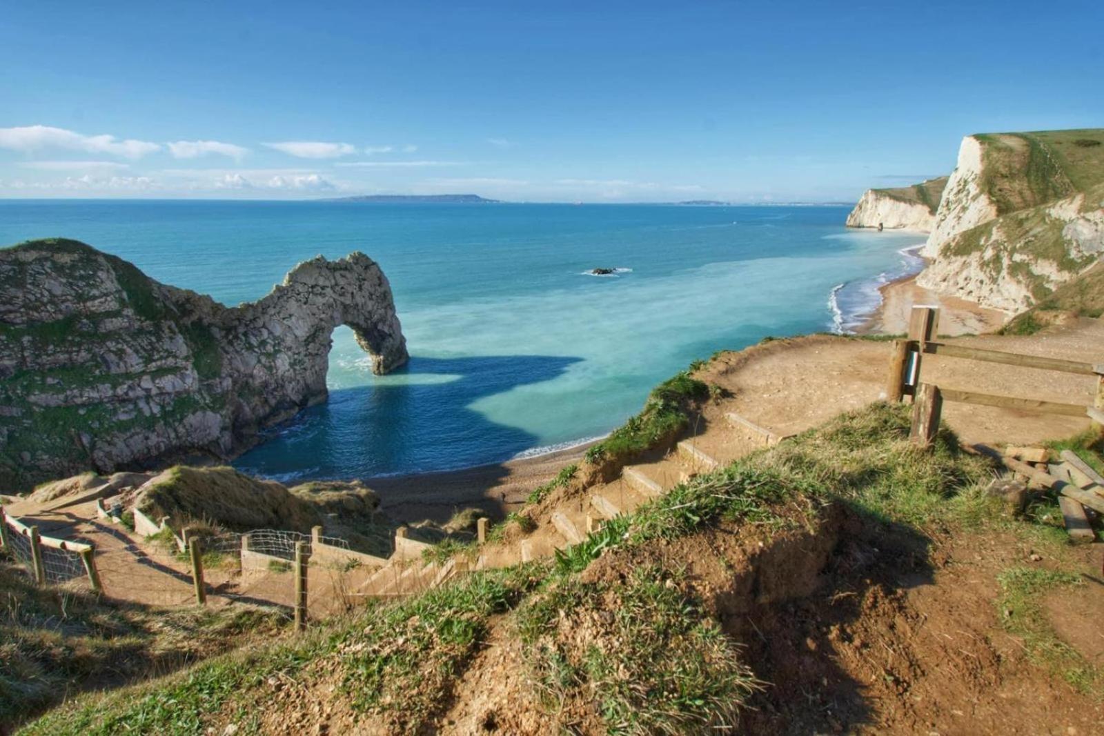 Emma'S Sea View 2-Bedroom Caravan At Durdle Door Near Wareham Dorset West Lulworth Eksteriør billede